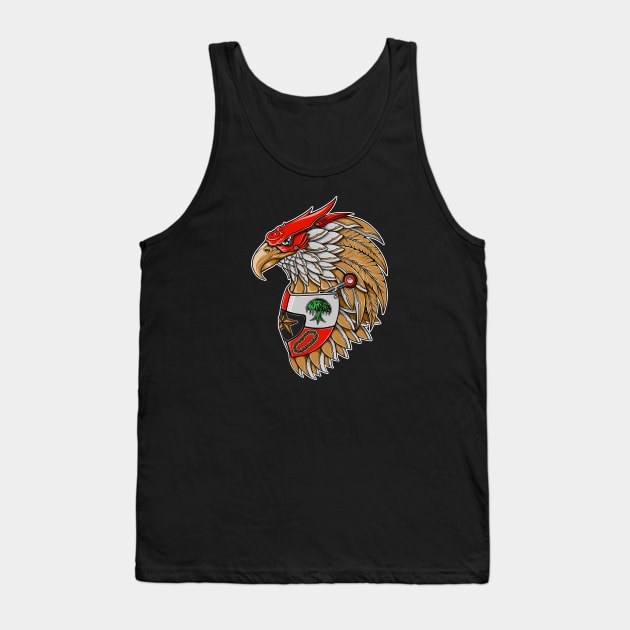 Robot Garuda Tank Top by DMD Art Studio